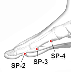 Location of SP-4 (Gongsun)
